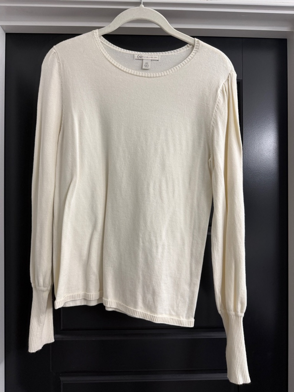 Cato Cream Crewneck Long Sleeve Sweater